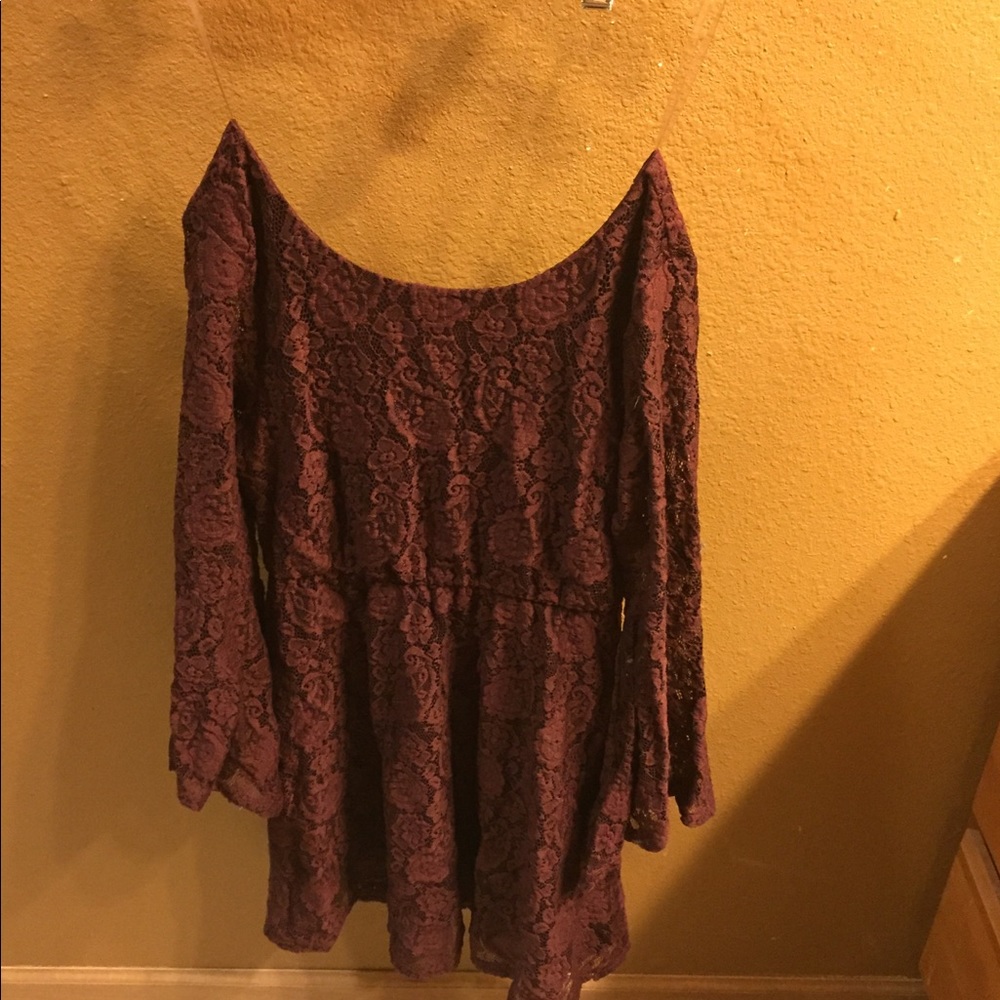 Beautiful burgundy dress